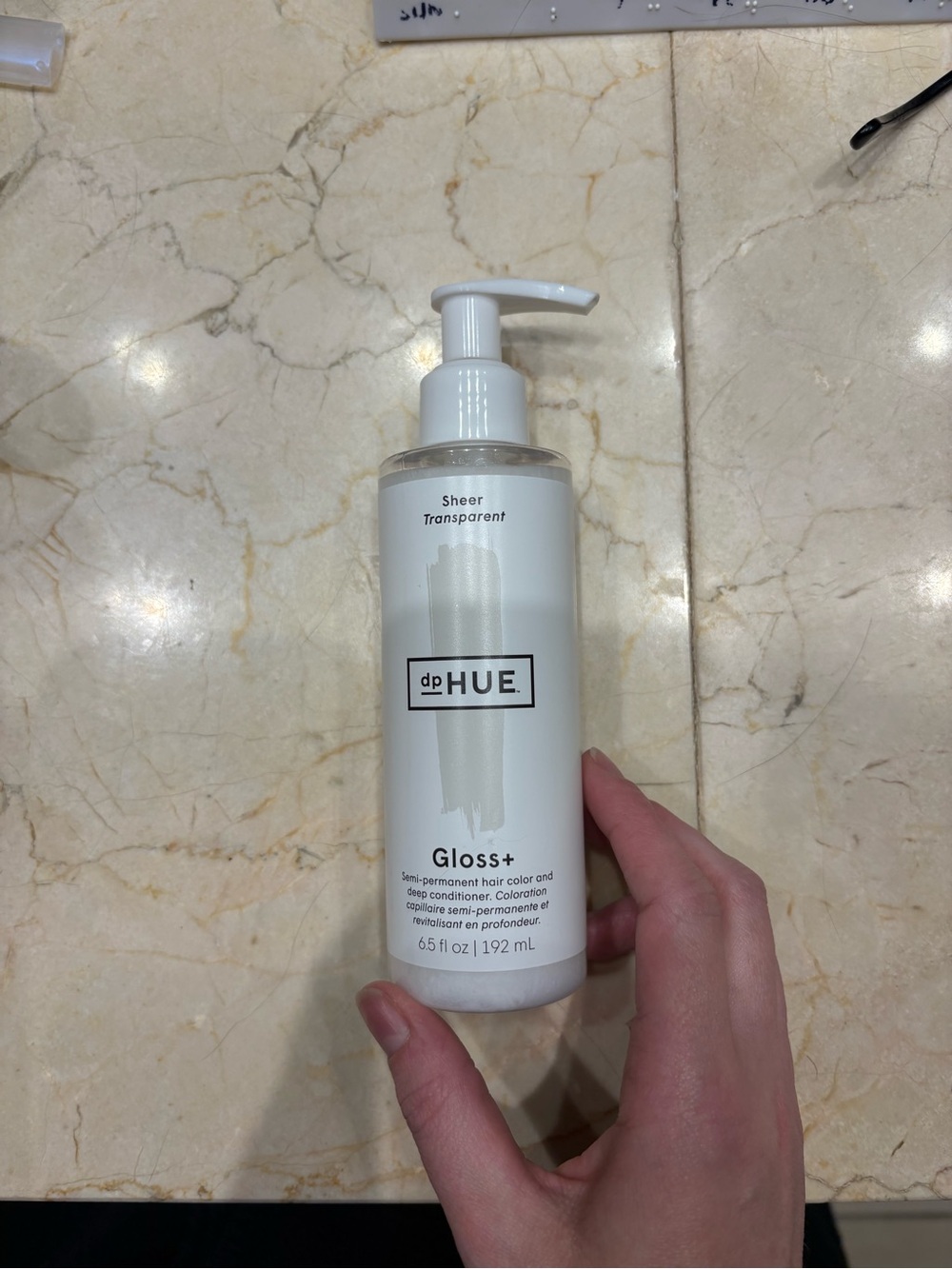 dpHUE Gloss+ Sheer Transparent Hair Gloss & Conditioner